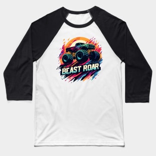 Monster Truck Baseball T-Shirt